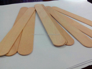 Pembuat langsung stik es loli Mini besar DIY Spatula sekali pakai depresor lidah medis kayu - Product Image 5