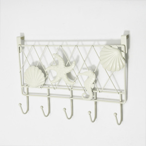 Fashionable White Color 4 Useful Wall Mounted Hooks - Product Image 2