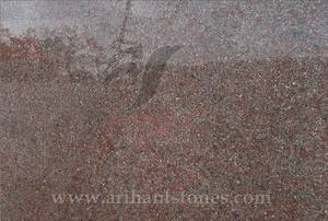 Dalles décoratives populaires de granit rouge de Raj de granit disponibles au prix concurrentiel - Product Image 2