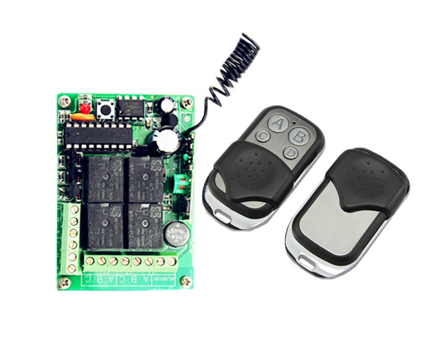 Remote Control Wireless Rf Remote Controller 433MHz/315MH 100m Distance Transmitter Yet404-yet026