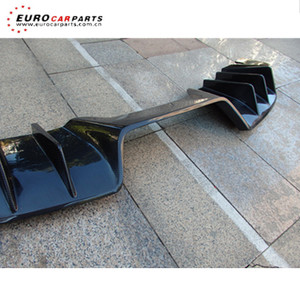 C7 PD stil karbon karbon Fiber malzeme arka difüzör yüksek kalite arka dudak Spoiler Splitter araba vücut kiti aksesuar yeni değiştirin - Product Image 6
