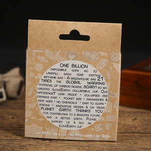 Boîte en carton kraft imprimée sur mesure avec fenêtre en PVC, emballage de produit à rabat, carton pliable pour présentation et stockage - Product Image 3