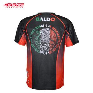 Op Maat Gemaakte Heren Polyester Sublimatie Honkbal Jersey Gestreepte Softbal Shirts - Product Image 2