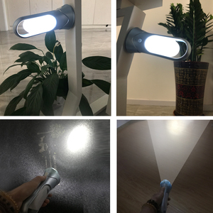 Luz Nocturna inteligente para mesita de noche, linterna con Sensor de movimiento infrarrojo PIR, batería portátil inalámbrica, para escaleras, Camping - Product Image 4
