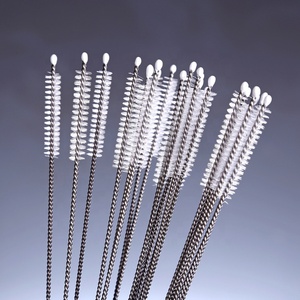 Cepillo de limpieza de pajita duradero, de acero inoxidable, para tubo de beber - Product Image 5
