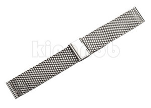 12mm to26mm <span class=keywords><strong>Requin</strong></span> Maille 316L Solide En Acier Inoxydable Bracelet <span class=keywords><strong>de</strong></span> Montre En Métal <span class=keywords><strong>Bande</strong></span> - Product Image 3
