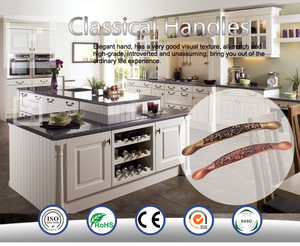 Creativo camera da letto mobili pomelli in ottone <span class=keywords><strong>bastone</strong></span> da passeggio maniglie moderne maniglie delle porte - Product Image 2