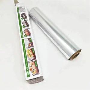 Nhà Máy Trung Quốc Hộ Gia Đình Nhà Bếp Sử Dụng 8 Micron Aluminum Foil Cuộn 100M