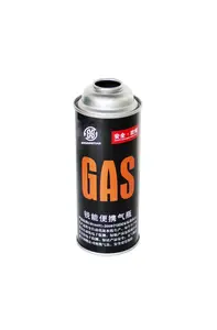 Vazio Aerossol Lata, BBQ Cassette Gás Can Butano Cartucho De Gás e Aerossol Cilindro De GLP 220gr - Product Image 2