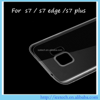 Vente en gros pour samsung galaxy S7 Edge Case, étui souple ultra fin en TPU pour samsung S7 Edge