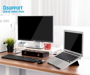 Nuevo Soporte Multicolor para Monitor/Portátil/Laptop de 50.6 cm de Altura, Carga de 10 kg, Barra Espaciadora Antideslizante, Elevador de Escritorio ID-20 en Existencia - Product Image 4
