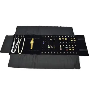 Reistas Zwart Sieraden Organizer Display Carrying Roll