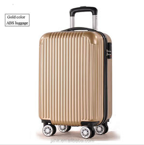 hot selling ABS PC cool luggage bag type travel hard plastic suitcase