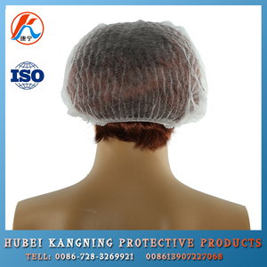 Gros pp jetable bleu snood cap pour usine - Product Image 2