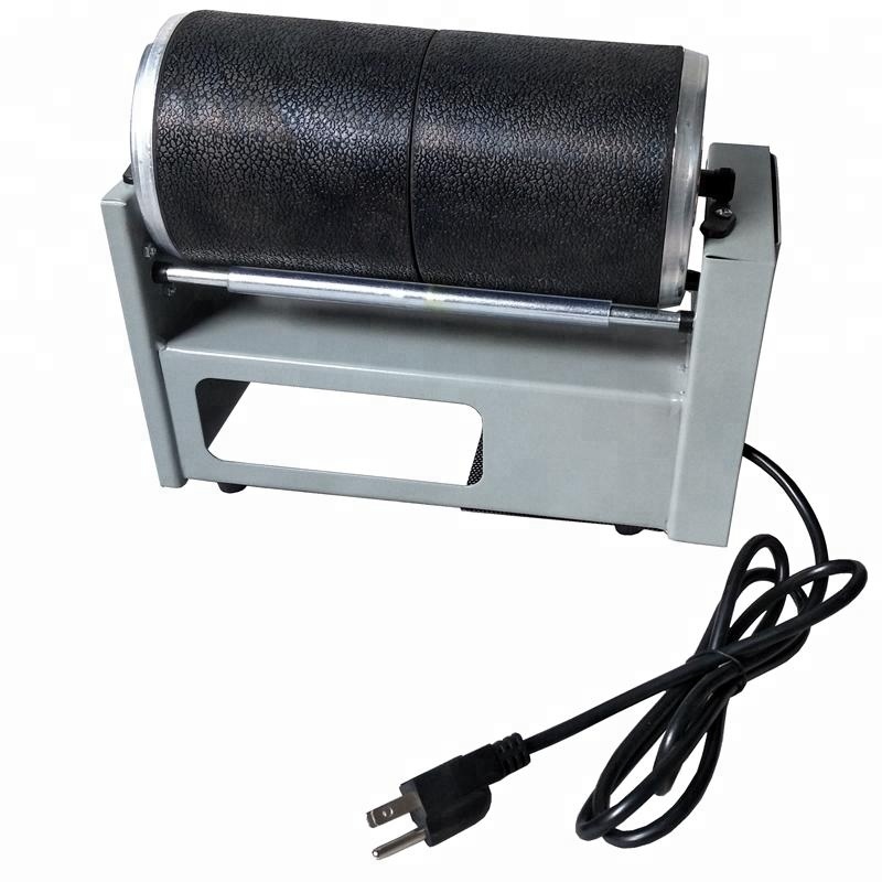 6 фунтов, 120 В, двойной резиновый барабан, ротационный барабан, используемый в качестве стеклоочистителя для влажной полировки