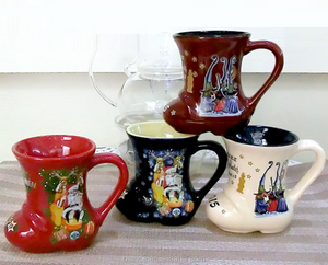 Tùy chỉnh cốc cà phê Boot Mug tùy chỉnh Mug Gốm <span class=keywords><strong>3D</strong></span> Boot hình giáng sinh in logo cổ điển Đảng Handgrip chấp nhận được - Product Image 1