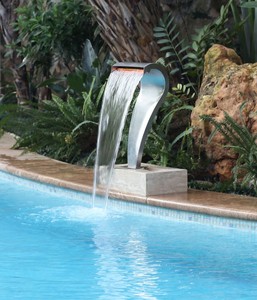 Fontaine d'étang <span class=keywords><strong>en</strong></span> acier inoxydable 316, imperméable, pour l'extérieur, paysage aquatique, piscine - Product Image 3