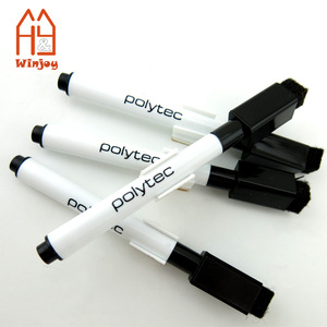 Le bureau et l'école utilisent un stylo de <span class=keywords><strong>tableau</strong></span> <span class=keywords><strong>blanc</strong></span> de taille Mini avec gomme, aimant avec porte-stylo en plastique. - Product Image 6
