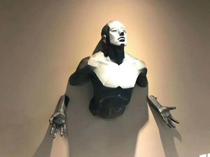 Commercio all'ingrosso a buon mercato moderno fatto a mano di buona qualità della resina artigianato parete arte decorazione statua <span class=keywords><strong>per</strong></span> la <span class=keywords><strong>casa</strong></span> interna Hotel arredamento - Product Image 5