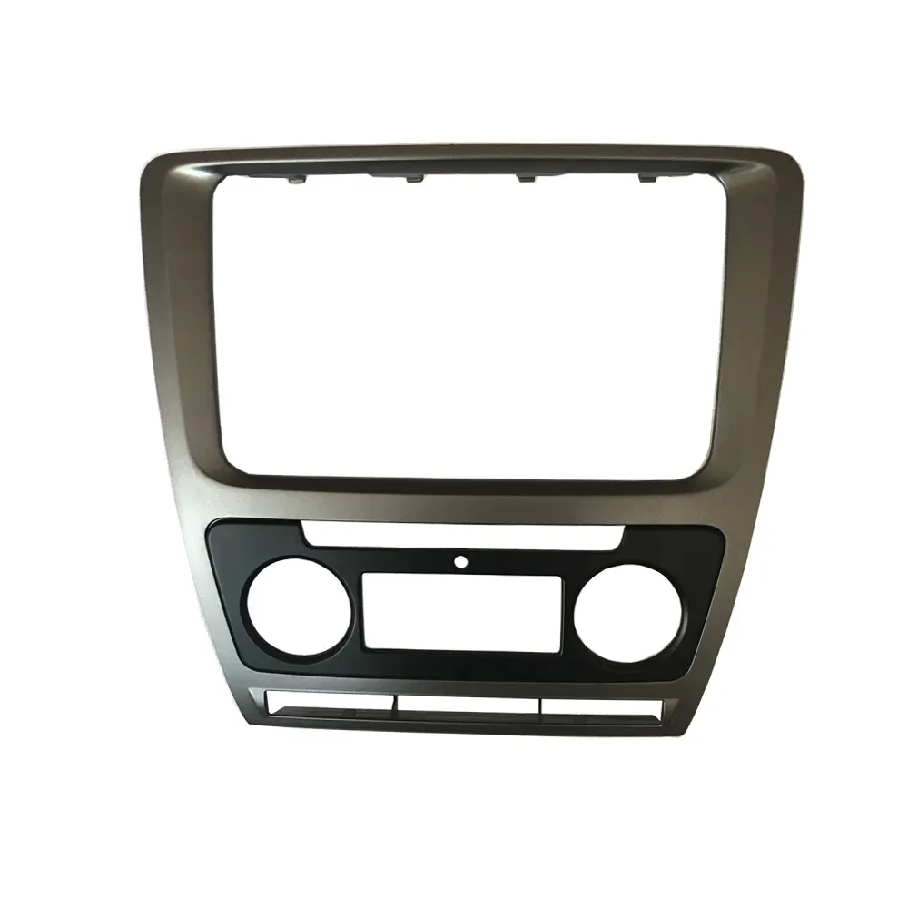 2 Din Đài Fascia Cho Skoda Octavia Âm Thanh Stereo Bảng Điều Chỉnh Lắp Đặt Dash Kit Trim Khung Adapter