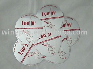 Marcadores de Copas de Vino Corney & Barrow, Juego de 4 Discos Numerados con Diseño Blanco para Eventos de Degustación de Vinos - Product Image 2