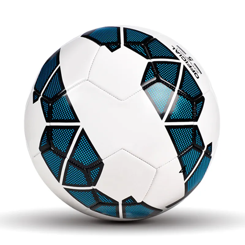 Tamaño personalizado y logotipo de PVC máquina de cosido pelota de fútbol a granel de balonmano
