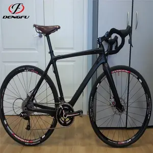 DengFu FM059 52 centímetros CX disco conjunto de quadros de bicicleta de fibra de carbono cyclocross da bicicleta disco quadro de carbono CX