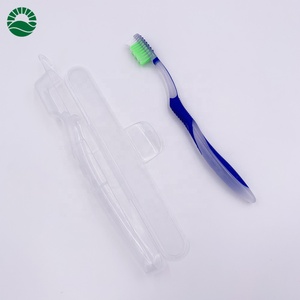 Boîte claire de brosse à dents de PVC de bonne qualité pour la brosse à dents adulte - Product Image 2