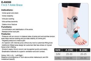 E-Life E-AN066 Sport Pees Enkel Ondersteuning <span class=keywords><strong>Brace</strong></span> Stabiele Kleine Breuk Voor Verstuiking En Stabiliteit - Product Image 2