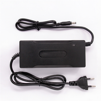 DDP DPD plastique 13s 48v 54.6v 2a chargeur de batterie au lithium pour batteries ebike 48v 12ah 15ah 20ah
