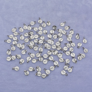 Etiquetas Grabadas Personalizadas con Logotipo Religioso en Latón, <span class=keywords><strong>Mini</strong></span> Colgantes de Oro, Plata y Bronce para Regalos Empresariales, Joyería y Pulseras - Product Image 4