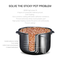SJ Z1 Commercial Boba Perle Chaudière Lait Thé Boutique Automatique Intelligent Tapioca perles marmite