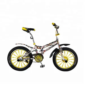Bicicleta para niños más vendida, marco de dibujos animados, Bicicletas BMX de estilo libre para niños