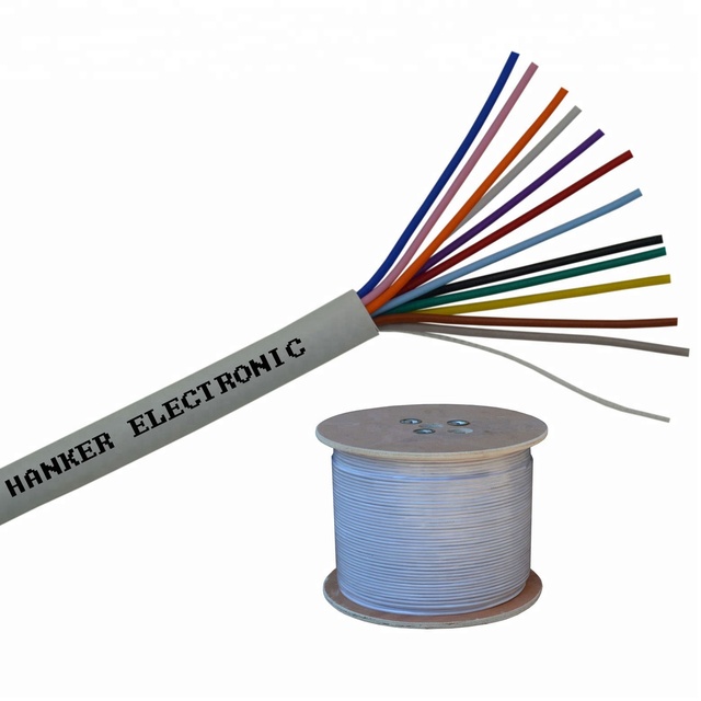 Security #24 AWG 2-20 Cores Burglar Shielded  Alarm Cable