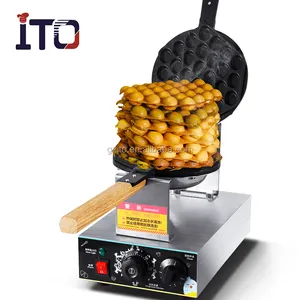 Comercial Elétrica máquina de waffle ovo panqueca bolo sopro fabricante de semente para venda