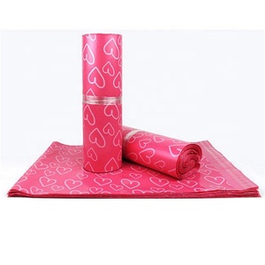 Enveloppes d'expédition en polyéthylène 28x42CM 38*52CM, sacs adhésifs, sacs de rangement roses en forme de cœur, sacs d'emballage - Product Image 2