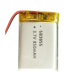 <span class=keywords><strong>3</strong></span>,7 В 850 мАч lipo аккумулятор литий-ионный полимерный аккумулятор 503055 с pcm и провод - Product Image 2