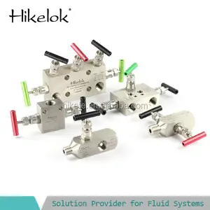 Hikelok нержавеющая сталь 2 3 5 клапан инструмент манифовальная система 3 клапан коллектор