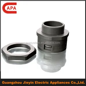 Quick Nylon Straight Connector For Plastic flexible conduit