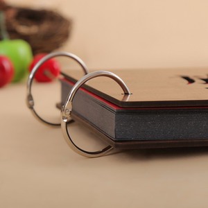 <span class=keywords><strong>Album</strong></span> Fotografico in Legno per Bambini, Fatto a Mano, con Fogli Staccabili, Personalizzabile per Amanti dei Bambini e Scrapbooking - Product Image 2