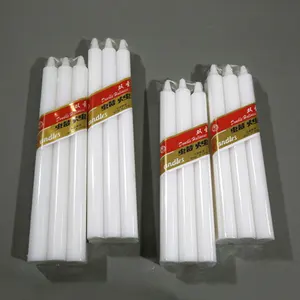 popular double holiness brand 8inch cheap white candles