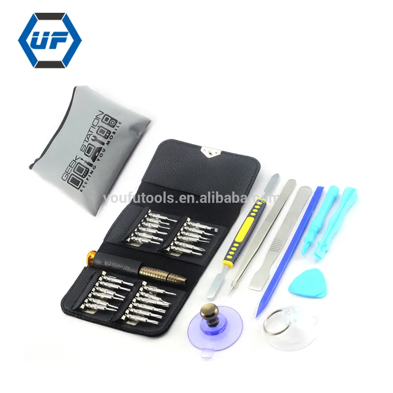 China Cheap 34 Pieces A Set Repair Tool Kit ,For Opening Smart Mobile Phone