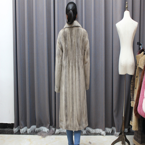 Commercio all'ingrosso E di Vendita Al Dettaglio Nuova Collezione di <span class=keywords><strong>Visone</strong></span> <span class=keywords><strong>cappotto</strong></span> di <span class=keywords><strong>Pelliccia</strong></span> - Product Image 6
