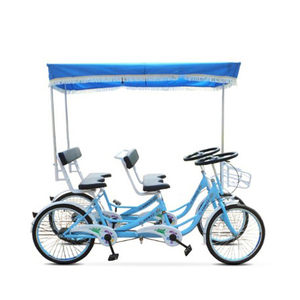 Vélo tandem Surrey à 4 places de l'usine Jack Tianjin pour adultes/vélo de tourisme/vélo de tourisme à 4 places/vélo tandem à 4 places - Product Image 4