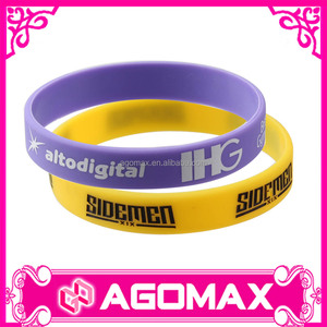 Pas cher personnalisé coloré drôle pour adidas <span class=keywords><strong>nike</strong></span> silicone bracelet - Product Image 3
