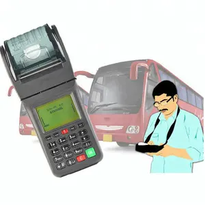 GPRS Không Dây Xe Buýt Bán Vé POS Máy In, Máy Cầm Tay Thanh Toán Thiết Bị