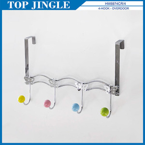 Finely Processed Liquid Design 6 Hooks <b>Wall</b> Mounted - Product Image 3