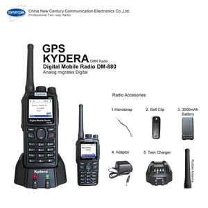 Cầm tay DMR hai cách phát thanh DR-880 kỹ thuật số Nói Chuyện Dài rang Walkie Talkie 500 dặm hỗ trợ OEM kinh doanh - Product Image 4