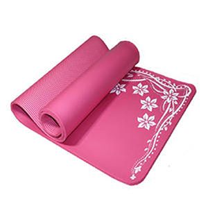 High Quality Pink Yoga <strong>Mat</strong> <strong>Custom</strong> Logo 8mm Rubber Washable <strong>Exercise</strong> Suitable Durable Nature Rubber Printed Design Stylish - Product Image 5