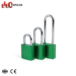 Varios tamaños Durable, grillete DE ACERO DE SEGURIDAD DE ALUMINIO candado con clave - Product Image 3